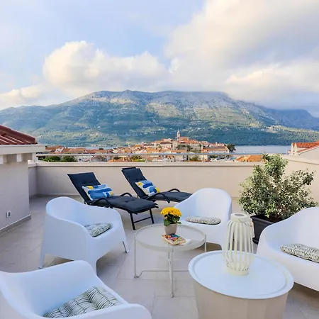 Capello- New With A Old Town View Apartamento Korčula